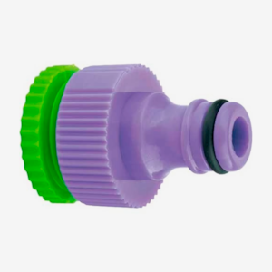 Adaptador para Mangueira Fêmea Rosca 1/2" Palisad 657208 Verde e Roxo