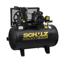 Compressor de Ar  2HP Monofásico CSL10BR/100 Litros Bravo Schulz 220v