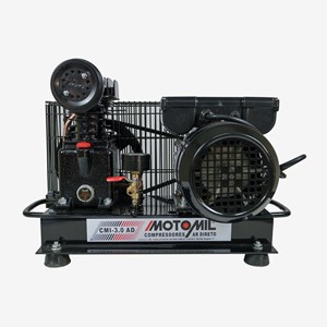 Compressor De Ar Direto 1HP Monofásico Bivolt CMI-3,0AD Motomil