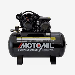 Compressor de Ar Profissional Monofásico CMV 10/150 Motomil